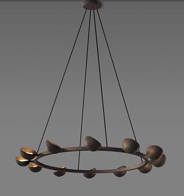 Подвесная люстра Jonathan Browning - Avion Chandelier