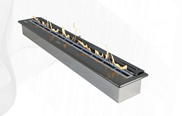 Биокамин механический Airtone Slam 1220 Black Titanium