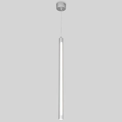 Подвесной светодиодный светильник Eurosvet Strong 50189/1 LED серебро