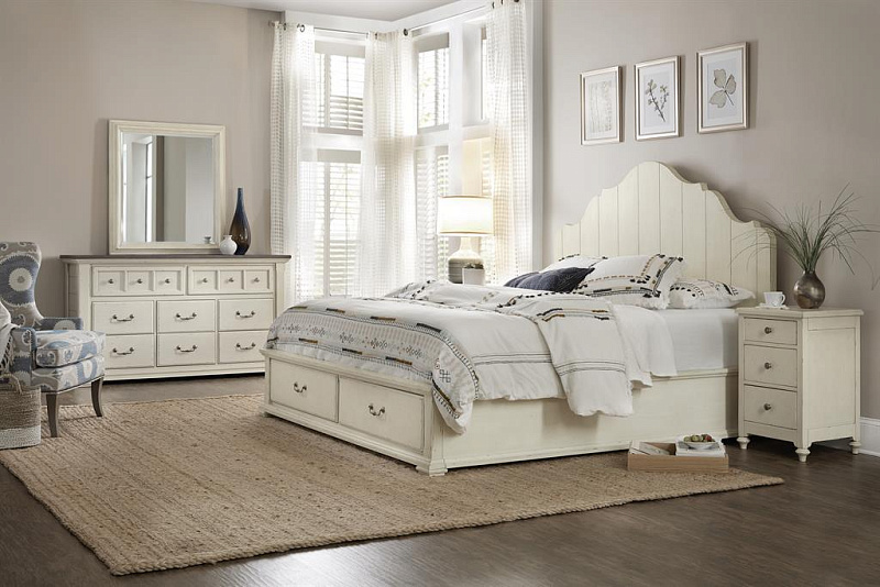 Зеркало Gramercy Home Sturbridge 5930-90008-WH-P