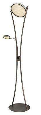 Торшер GLOBO 59054AC, ржавчина, медь, LED, 1x40W, 1x6W