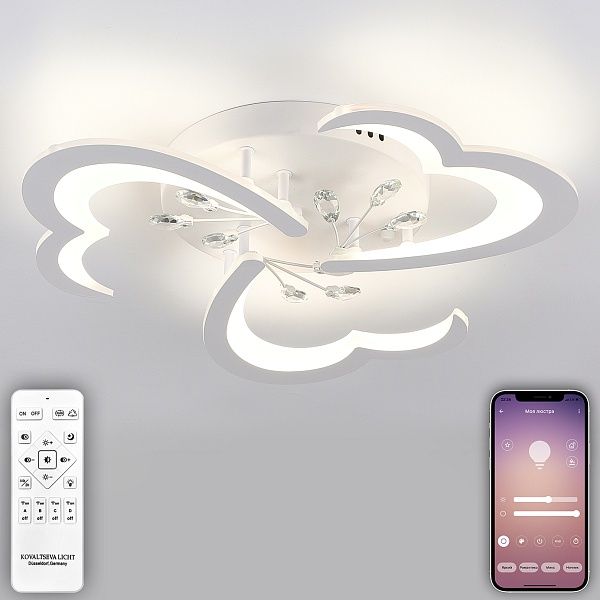 Потолочная люстра Natali Kovaltseva LED LAMPS 81120/3C