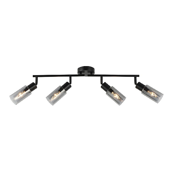 Настенно-потолочный спот Escada 10172/4 E14*40W Black/Chrome
