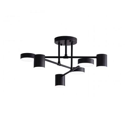 Люстра потолочная Designer Chandelier черный Мекли AMG006453