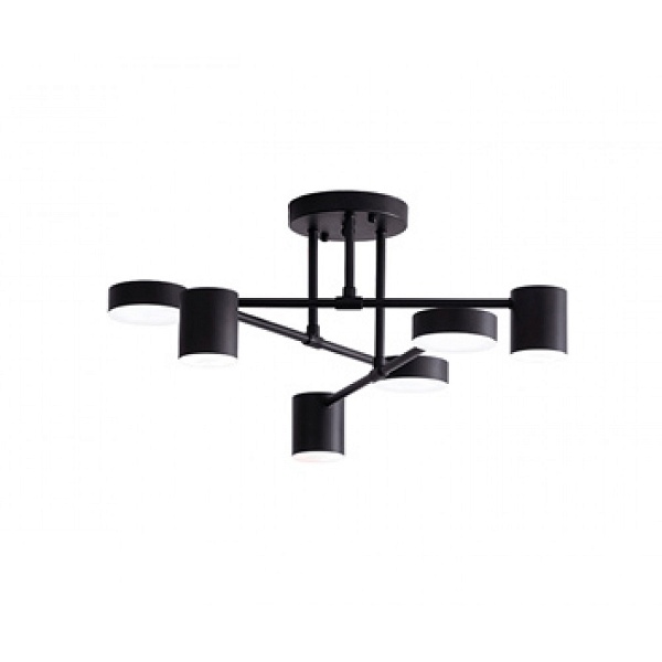 Люстра потолочная Designer Chandelier черный Мекли AMG006453