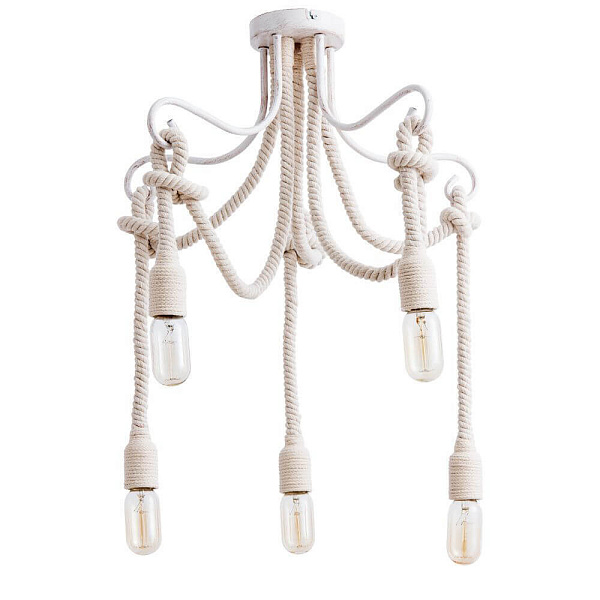 Люстра Loft Rope Light White 5