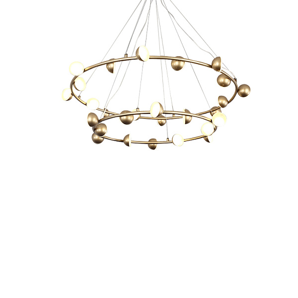 Светильник подвесной LED7 Future Lighting Loft Industry Modern - Multi Gold Galaxy