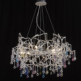 Люстра Bijout Chandelier Silver Round Сolor Great Light LS60446