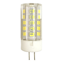 Лампа светодиодная G4 5W 4200K кукуруза прозрачная 4690389093661