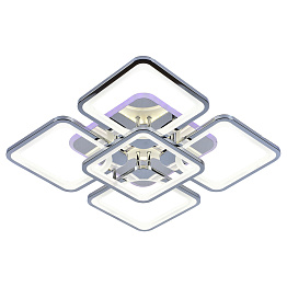 Светодиодная люстра Profit Light  8057/4+1 CHR 170W+10W RGB