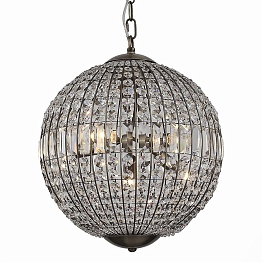 Люстра RH 19th c. Casbah Crystal Brass | Д40 х В53 см