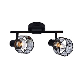 Настенно-потолочный спот Escada 689/2A E14*40W Black