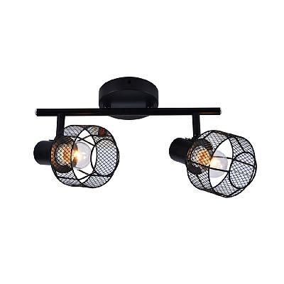 Настенно-потолочный спот Escada 689/2A E14*40W Black