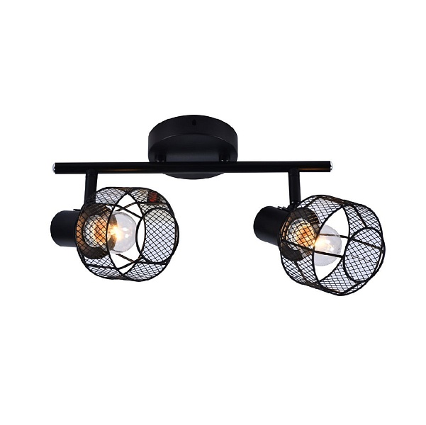 Настенно-потолочный спот Escada 689/2A E14*40W Black