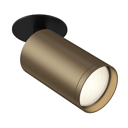 Встраиваемый светильник Maytoni Ceiling & Wall Focus S C049CL-1BBZ