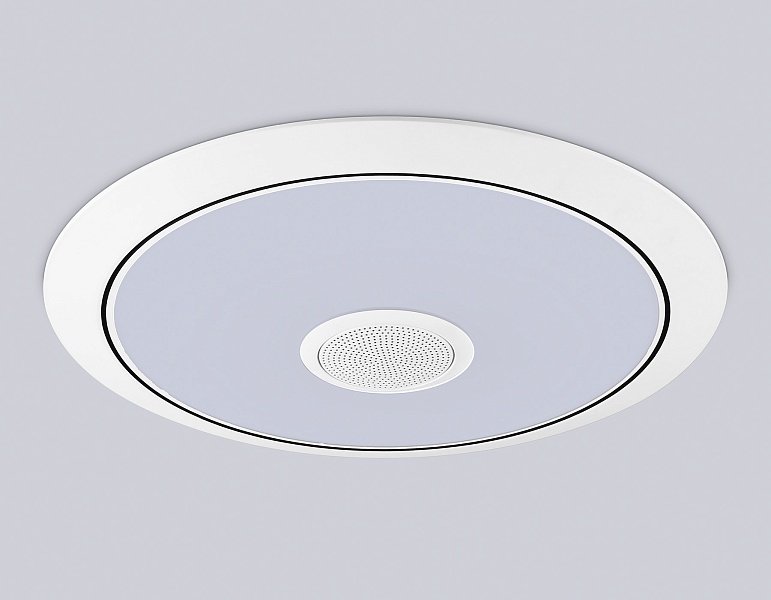 Музыкальный светодиодный светильник c подсветкой RGB Ambrella Light ORBITAL FZ720