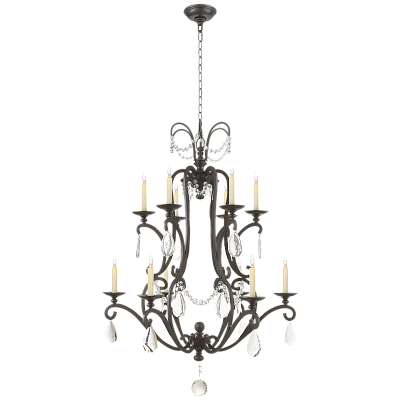 Люстра Visual Comfort Orvieto Large CHC1520AI-SG
