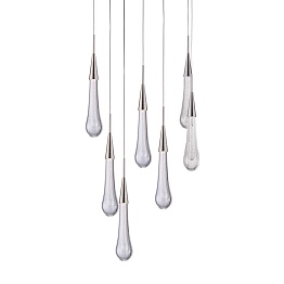 Светильник подвесной Delight Collection Pour MD2060-7A satin nickel