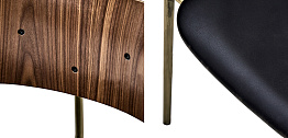 Стул Pilar Loft Stool black 03.385-3