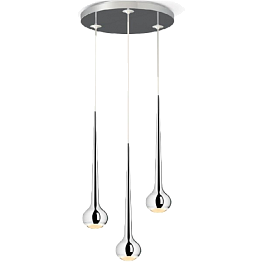 Подвесной светильник Tobias Grau Falling Water 3 Loft Concept 40.1065-0