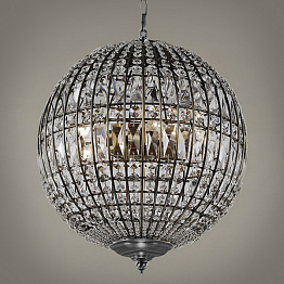 Люстра Gatsby Sphere Chandelier Silver Loft Concept 40.1132