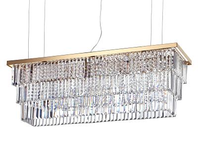 Потолочная люстра Ideal Lux MARTINEZ SP8 ORO