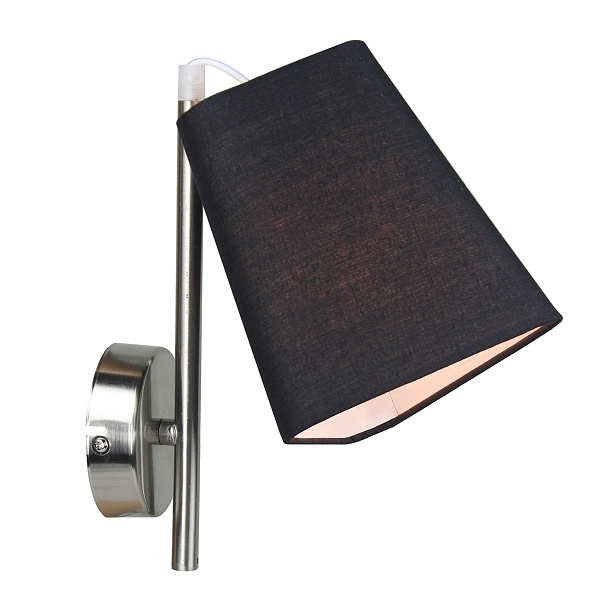 Настенный светильник Escada 10185/1A E14*40W Chrome/Black