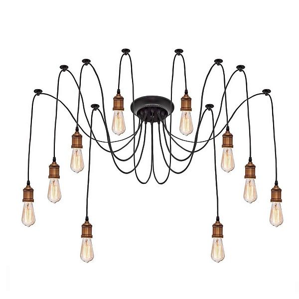 Люстра подвесная LOFT IT Spider LOFT1162A/10