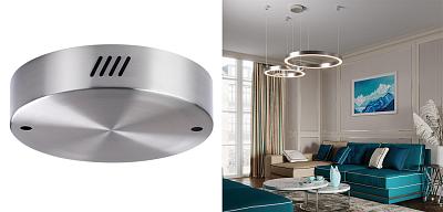 Основание для светильника Ring Horizontal Nickel 18 49.005-3