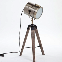 Настольная лампа Loft Tripod Mini Loft Concept 43.002.MT.CR.A00