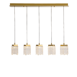 Подвесной светильник Delight Collection MD25020403-5B2 Satin gold
