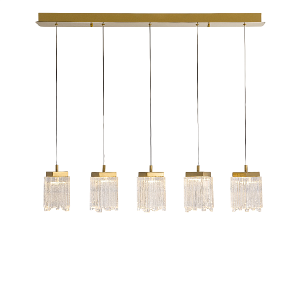 Подвесной светильник Delight Collection MD25020403-5B2 Satin gold