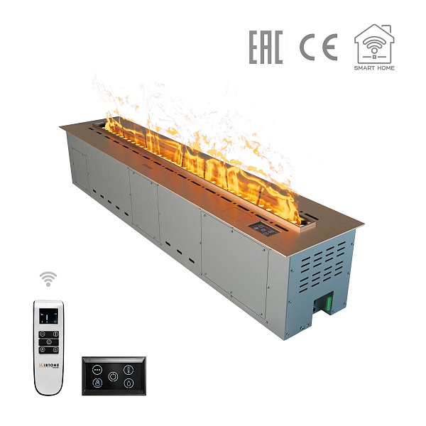 Электрокамин паровой Airtone Vepo 1200 Rose Gold