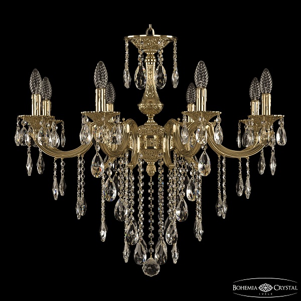Люстра Bohemia Ivele Crystal 72110/8/250 B G