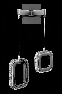 Бра Theona LE7701/2W Grey/Black Chrome