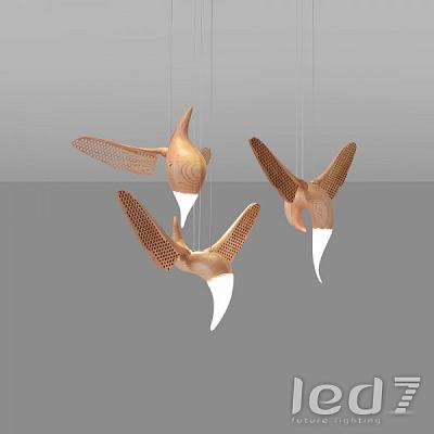 Светильник LED7 Future Lighting Wood Design - Nature Of Birds V2