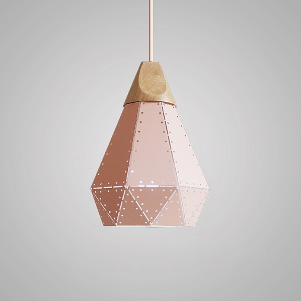 Светильник подвесной ImperiumLoft Edge D22 B Pink 240980-26