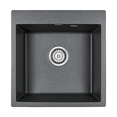 Мойка гранитная PRAKTISCH, PM105152-DG, графит, 510х520, Paulmark