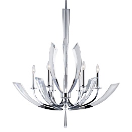 Люстра Delight Collection Ice Kingdom P68028L-6 chrome
