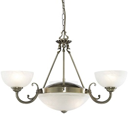 Подвесная люстра Arte Lamp Windsor White A3777LM-3-2AB