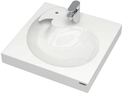 Раковина над стиральной машиной WINKEN 740431, белая, 60х60, с комплектом, Paulmark