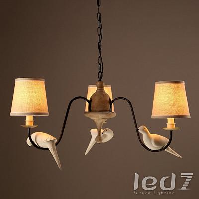 Светильник LED7 Future Lighting Loft Industry Rusted Arm Chandelier V1