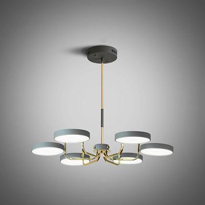 Люстра подвесная ImperiumLoft Tavis D78 Gray 229001-26
