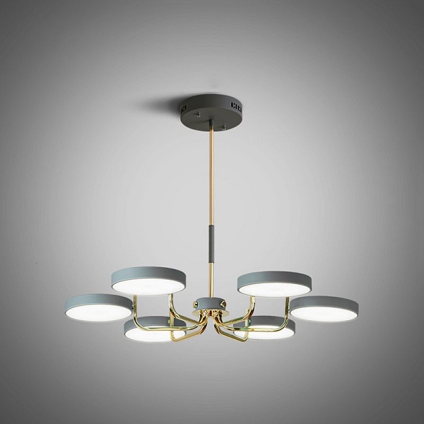 Люстра подвесная ImperiumLoft Tavis D78 Gray 229001-26