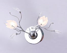 SL202.101.02 — Бра ST Luce, 2 плафона, белый, хром
