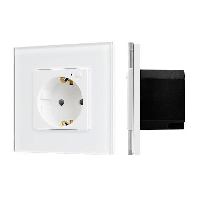 Розетка электрическая с Zigbee управлением Arlight SCT-OMALI-EUZB1-PL-WH (240V, 16A, Zigbee) 050215