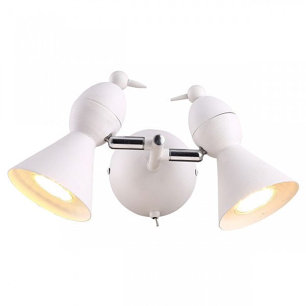 Бра Atelier Areti Alouette two Wall Lamp white Loft Concept 44.434
