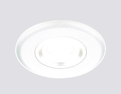 Круглый встраиваемый точечный светильник MR16 Ambrella Light P2340 W