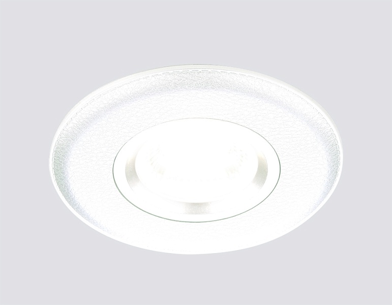 Круглый встраиваемый точечный светильник MR16 Ambrella Light P2340 W