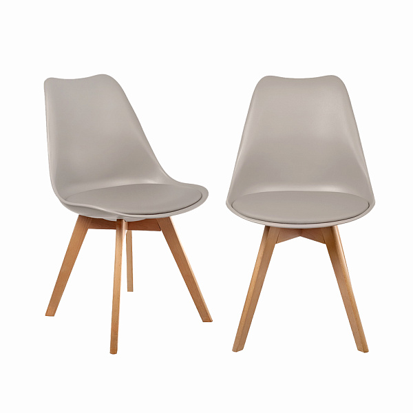 Комплект из 2-х стульев Eames Bon латте Bradexhome FR 0216P